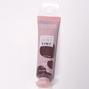 Covergirl Clean Fresh All Over Dewy Tint Makeup Face Eyes Lips 100 Rosy Brown